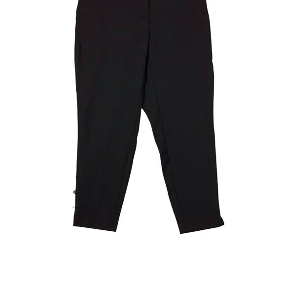 Jessica London Women’s Plus 12W Black Ankle Pants Straight Leg Workwear - Picture 11 of 14